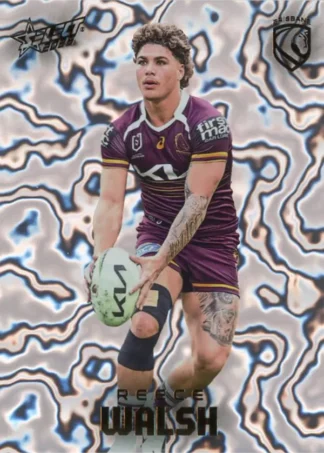 2026 NRL League Heroes Mercury Sterling - MS006 Reece Walsh Brisbane Broncos