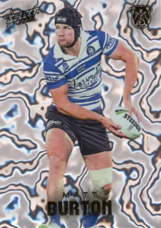 2026 NRL League Heroes Mercury Sterling - MS013 Matt Burton Canterbury Bulldogs