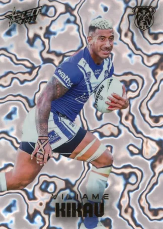 2026 NRL League Heroes Mercury Sterling - MS016 Viliame Kikau Canterbury Bulldogs