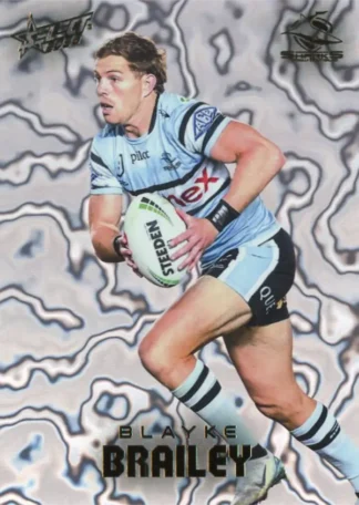 2026 NRL League Heroes Mercury Sterling - MS019 Blayke Brailey Cronulla Sharks