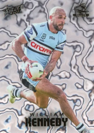 2026 NRL League Heroes Mercury Sterling - MS022 William Kennedy Cronulla Sharks
