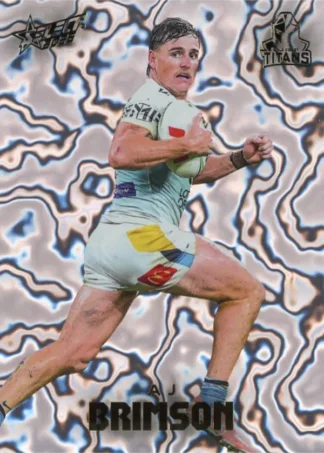 2026 NRL League Heroes Mercury Sterling - MS031 AJ Brimson Gold Coast Titans