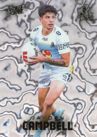 2026 NRL League Heroes Mercury Sterling - MS032 Jayden Campbell Gold Coast Titans