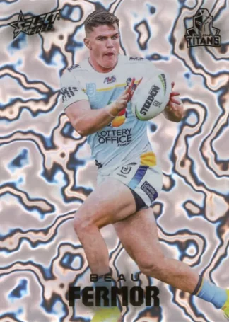 2026 NRL League Heroes Mercury Sterling - MS035 Beau Fermor Gold Coast Titans