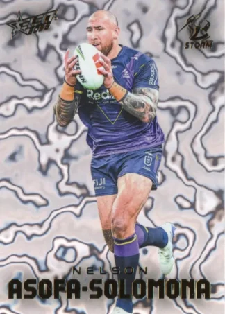 2026 NRL League Heroes Mercury Sterling - MS043 Nelson Asofasolomona Melbourne Storm