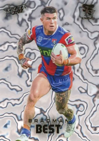 2026 NRL League Heroes Mercury Sterling - MS049 Bradman Best Newcastle Knights