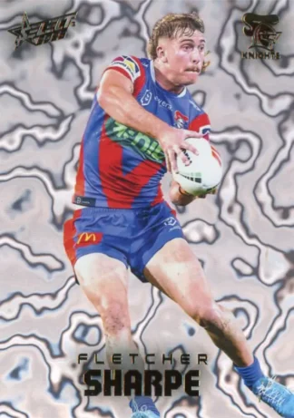 2026 NRL League Heroes Mercury Sterling - MS053 Fletcher Sharpe Newcastle Knights