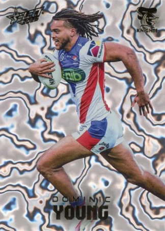 2026 NRL League Heroes Mercury Sterling - MS054 Dominic Young Newcastle Knights