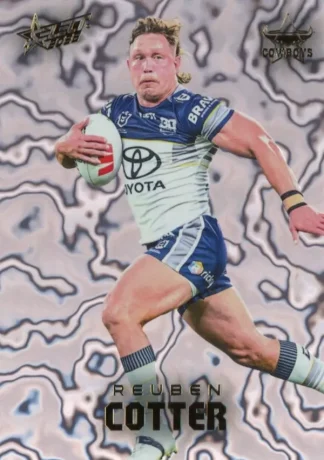 2026 NRL League Heroes Mercury Sterling - MS056 Reuben Cotter North QLD Cowboys