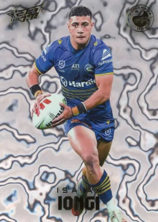 2026 NRL League Heroes Mercury Sterling - MS062 Isaiah Iongi Parramatta Eels