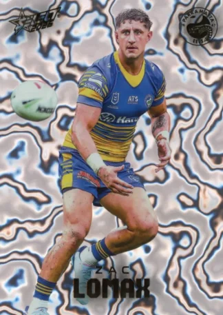 2026 NRL League Heroes Mercury Sterling - MS063 Zac Lomax Parramatta Eels