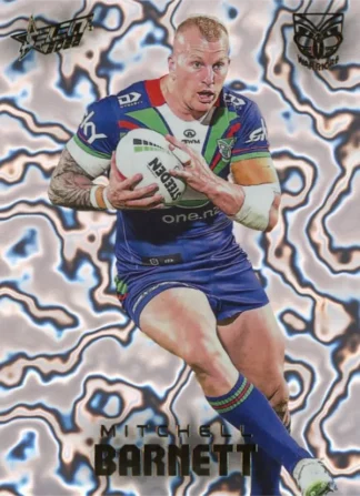 2026 NRL League Heroes Mercury Sterling - MS091 Mitchell Barnett Warriors