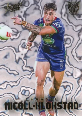 2026 NRL League Heroes Mercury Sterling - MS095 Charnze Nicoll-Klokstad Warriors