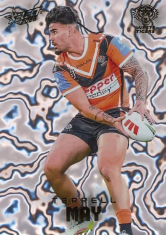 2026 NRL League Heroes Mercury Sterling - MS101 Terrell May Wests Tigers