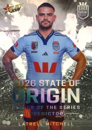 2026 NRL League Heroes State Of Origin Predictor Platinum - SPP05 Latrell Mitchell NSW Blues