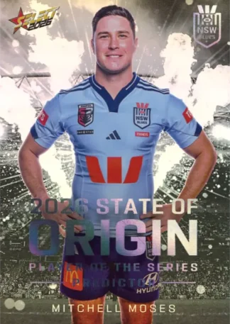 2026 NRL League Heroes State Of Origin Predictor Platinum - SPP06 Mitchell Moses NSW Blues