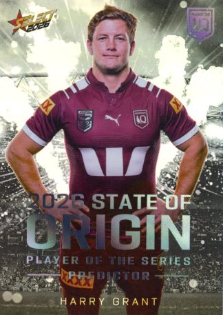 2026 NRL League Heroes State Of Origin Predictor Platinum - SPP10 Harry Grant QLD Maroons