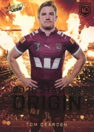 2026 NRL League Heroes State Of Origin Predictor Gold - SPG26 Tom Dearden QLD Maroons