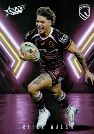 2026 NRL League Heroes Playmaker - PM04 Reece Walsh Brisbane Broncos