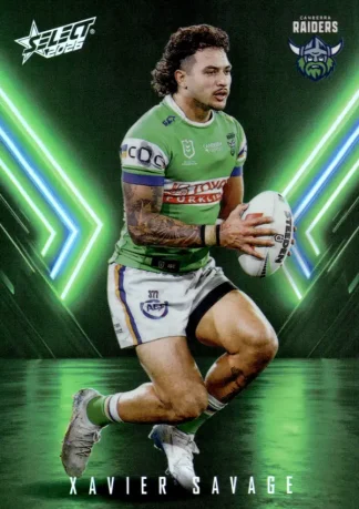 2026 NRL League Heroes Playmaker - PM07 Xavier Savage Canberra Raiders
