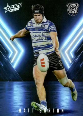 2026 NRL League Heroes Playmaker - PM11 Matt Burton Canterbury Bulldogs