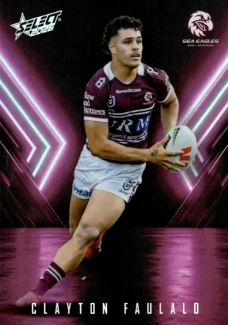 2026 NRL League Heroes Playmaker - PM32 Clayton Faulalo Manly Sea Eagles