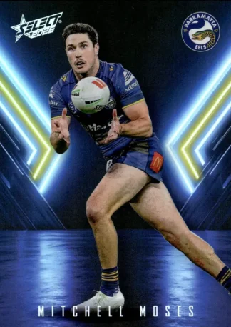 2026 NRL League Heroes Playmaker - PM54 Mitchell Moses Parramatta Eels