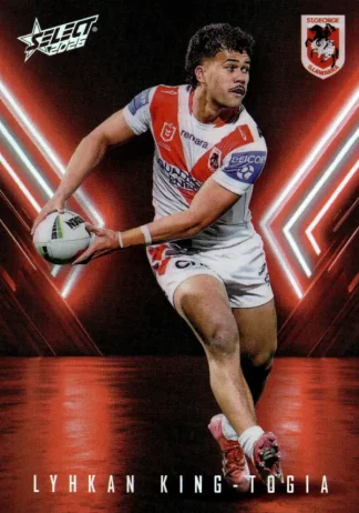 2026 NRL League Heroes Playmaker - PM69 Lyhkan King-Togia St George Dragons