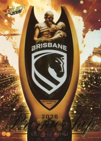 2026 NRL League Heroes Premiership Predictor Gold - PPG01 Brisbane Broncos