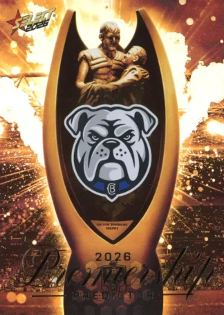 2026 NRL League Heroes Premiership Predictor Gold - PPG03 Canterbury Bulldogs