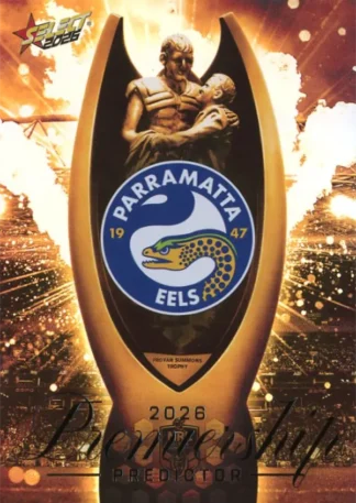 2026 NRL League Heroes Premiership Predictor Gold - PPG11 Parramatta Eels