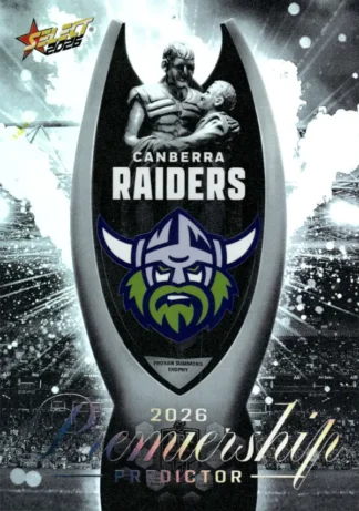 2026 NRL League Heroes Premiership Predictor Platinum - PPP02 Canberra Raiders