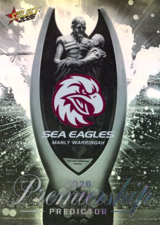 2026 NRL League Heroes Premiership Predictor Platinum - PPP07 Manly Sea Eagles