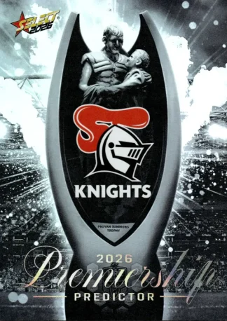 2026 NRL League Heroes Premiership Predictor Platinum - PPP09 Newcastle Knights