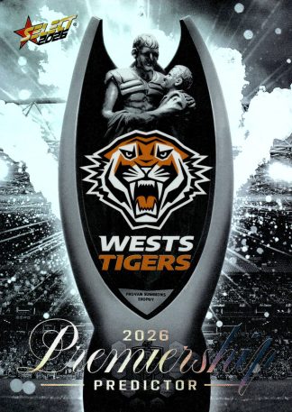 2026 NRL League Heroes Premiership Predictor Platinum - PPP17 Wests Tigers