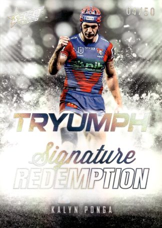 2026 NRL League Heroes Tryumph Black Signatures