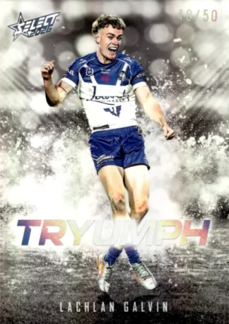 2026 NRL League Heroes Tryumph Black - TB06 Lachlan Galvin Canterbury Bulldogs