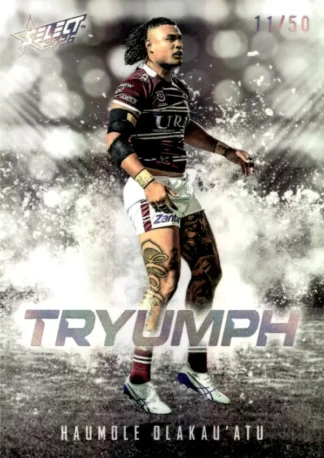 2026 NRL League Heroes Tryumph Black - TB13 Haumole Olakau’atu Manly Sea Eagles