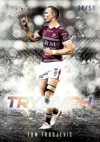 2026 NRL League Heroes Tryumph Black - TB14 Tom Trbojevic Manly Sea Eagles