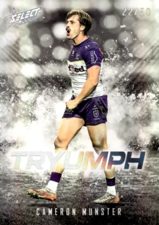 2026 NRL League Heroes Tryumph Black - TB16 Cameron Munster Melbourne Storm