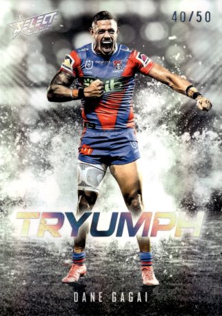 2026 NRL League Heroes Tryumph Black - TB17 Dane Gagai Newcastle Knights