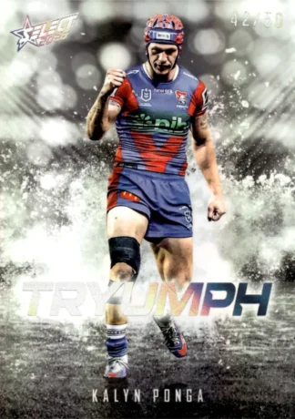 2026 NRL League Heroes Tryumph Black - TB18 Kalyn Ponga Newcastle Knights