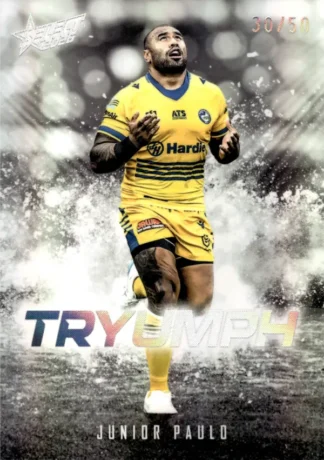 2026 NRL League Heroes Tryumph Black - TB22 Junior Paulo Parramatta Eels