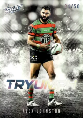 2026 NRL League Heroes Tryumph Black - TB25 Alex Johnston South Sydney Rabbitohs