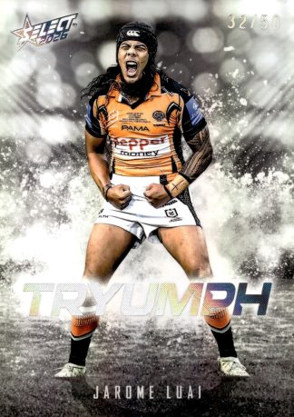 2026 NRL League Heroes Tryumph Black - TB34 Jarome Luai Wests Tigers