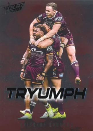 2026 NRL League Heroes Tryumph Red - TR006 Brisbane Broncos Team
