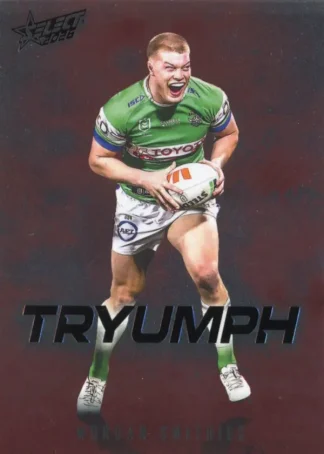 2026 NRL League Heroes Tryumph Red - TR008 Morgan Smithies Canberra Raiders