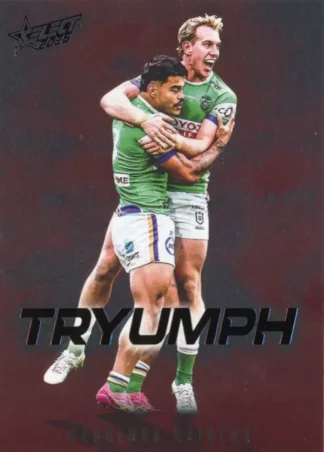 2026 NRL League Heroes Tryumph Red - TR011 Canberra Raiders Team