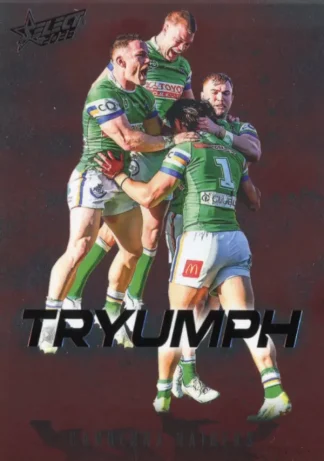 2026 NRL League Heroes Tryumph Red - TR012 Canberra Raiders Team