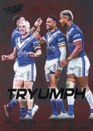 2026 NRL League Heroes Tryumph Red - TR018 Canterbury Bulldogs Team